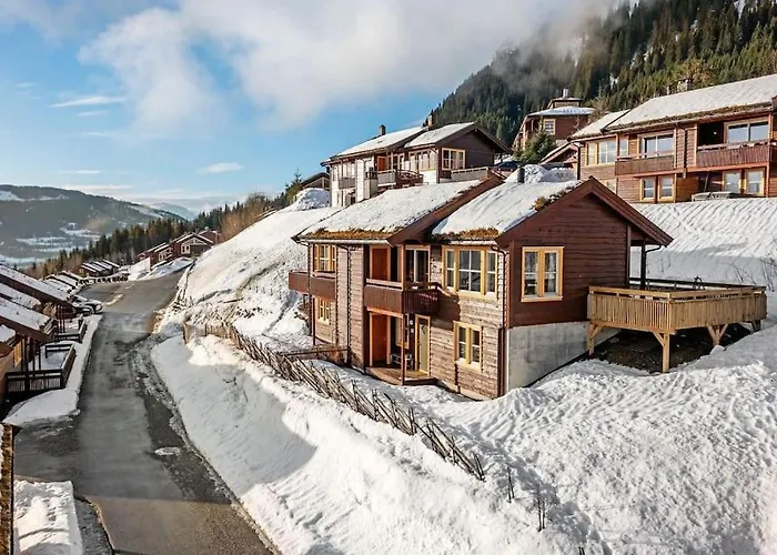 Spacious With A Fabulous View And A Sauna Skulestadmo