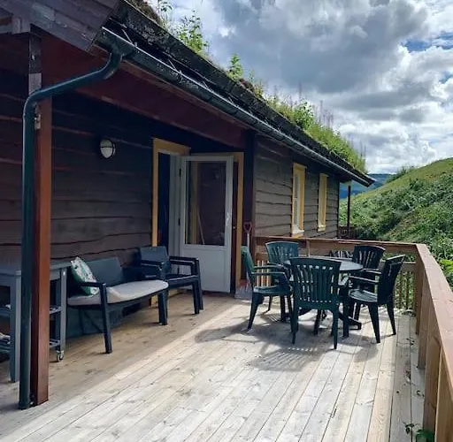 בית נופש Spacious With A Fabulous View And A Sauna Skulestadmo